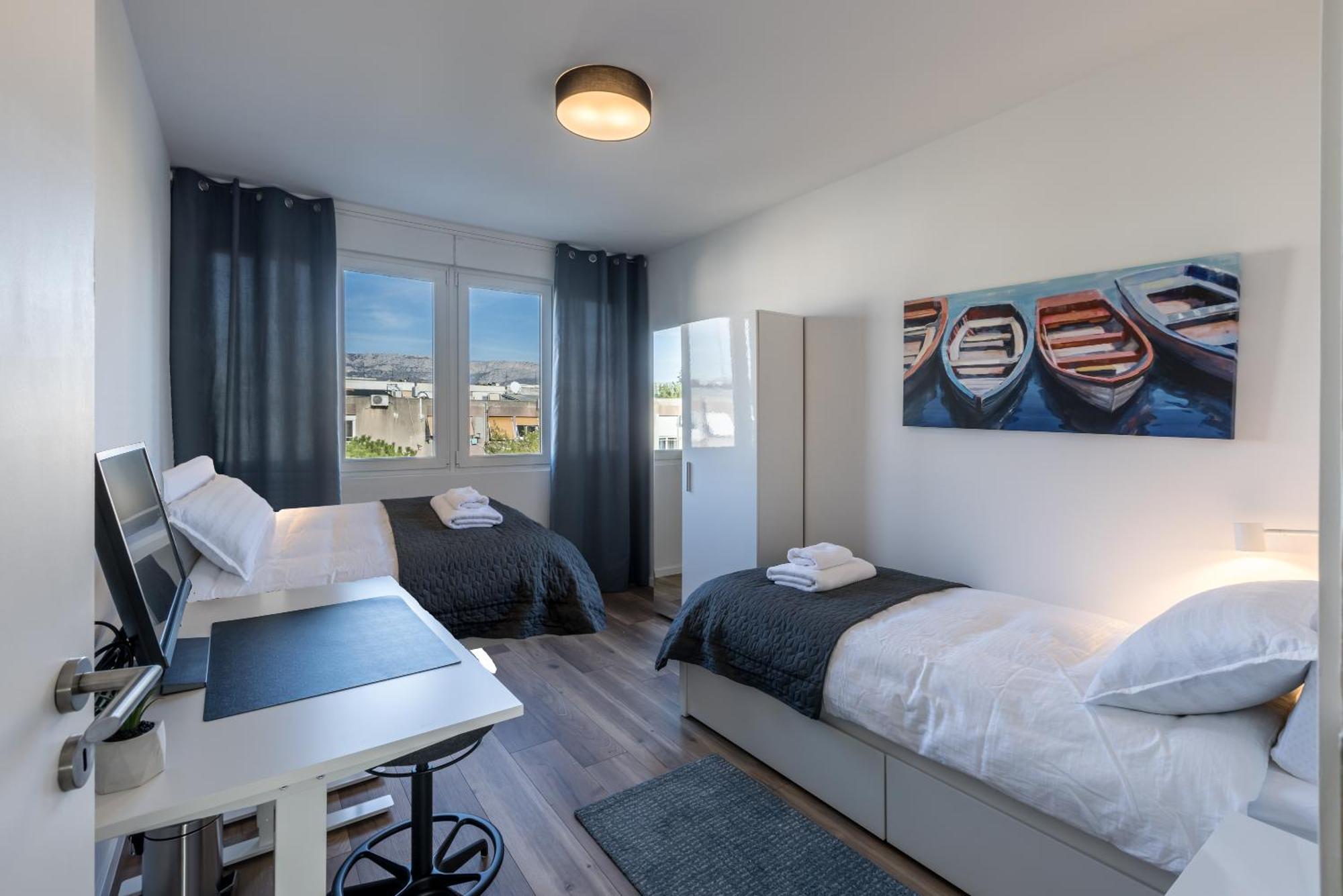 Sundowners Apartment, 52Qm, Double & Single Bed, 10 Min From Old Town Of Split Exterior foto